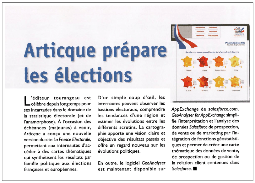 Géomatique Expert_La France Electorale_01-02-2007