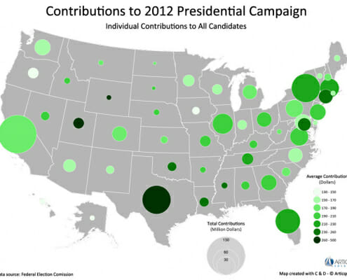 US presidential campaign 2012 : Individual contributions to all candidate