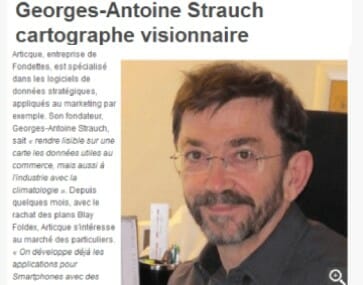 miniature georges antoine strauch cartographe visionnaire