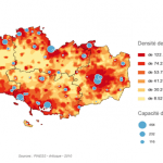 Geolocalisation des établissements de soins privés