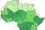 Cartographie du taux de fécondité en Afrique