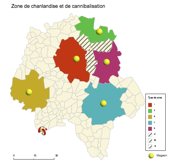 Formation zone de chalandise Géomarketing Cartes