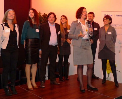Discours d'Hélène Auguet lors de la remise de prix Deloitte