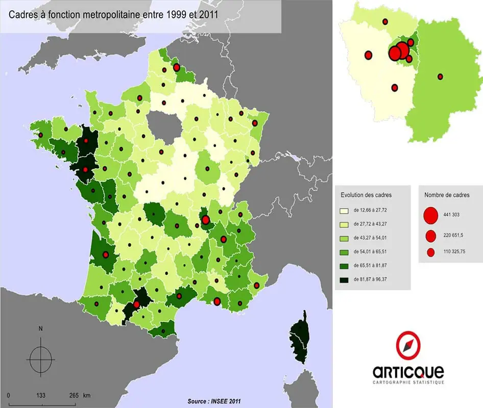 Cadres à fonction métropolitaine