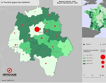 Le tissu économique de la Touraine