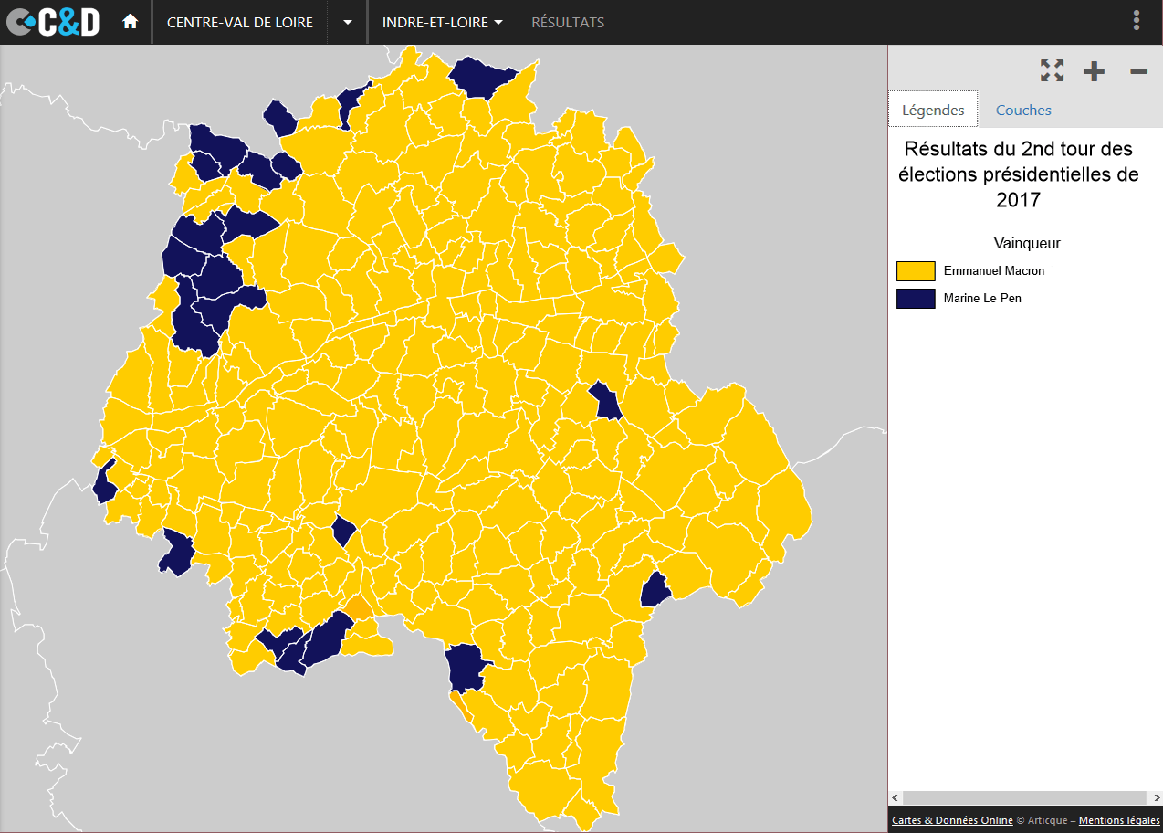 Carte Votes Communes