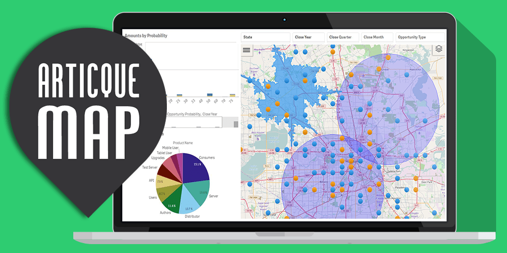 isochrone-buffer-articque map