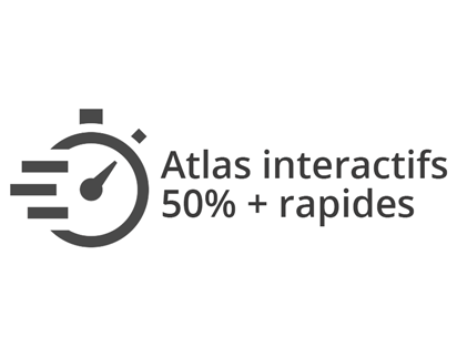 Atlas web et visualisation : réglage des niveaux maximum et minimum de zoom