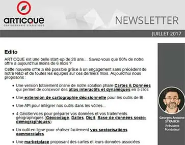 Newsletter n°46 - juillet 2017