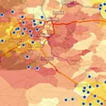 Exemple de zone de chalandise