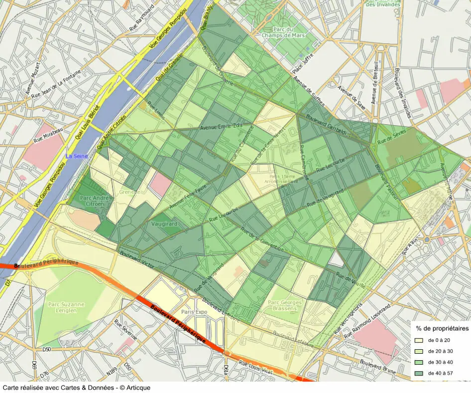 Module Arrière-plan dans Cartes & Données