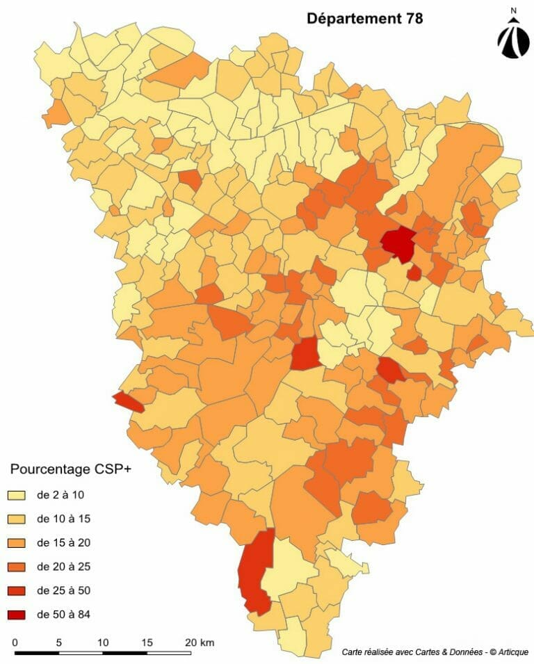 Discrétisation, un module du logiciel Cartes & Donnée - Articque