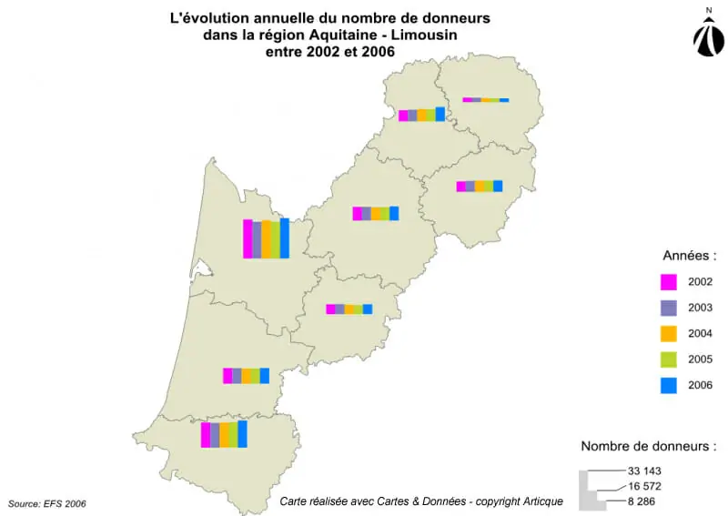 Le module histogramme dans Cartes & Données