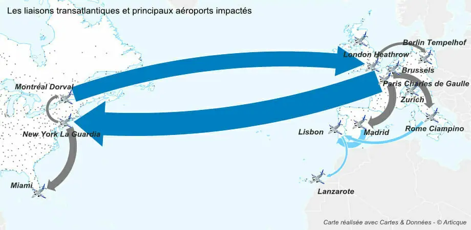 Illustration du module opérateur matriciel dans Cartes & Données