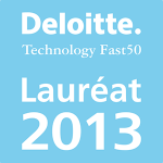 Logo Lauréat 2013 du prix Deloitte