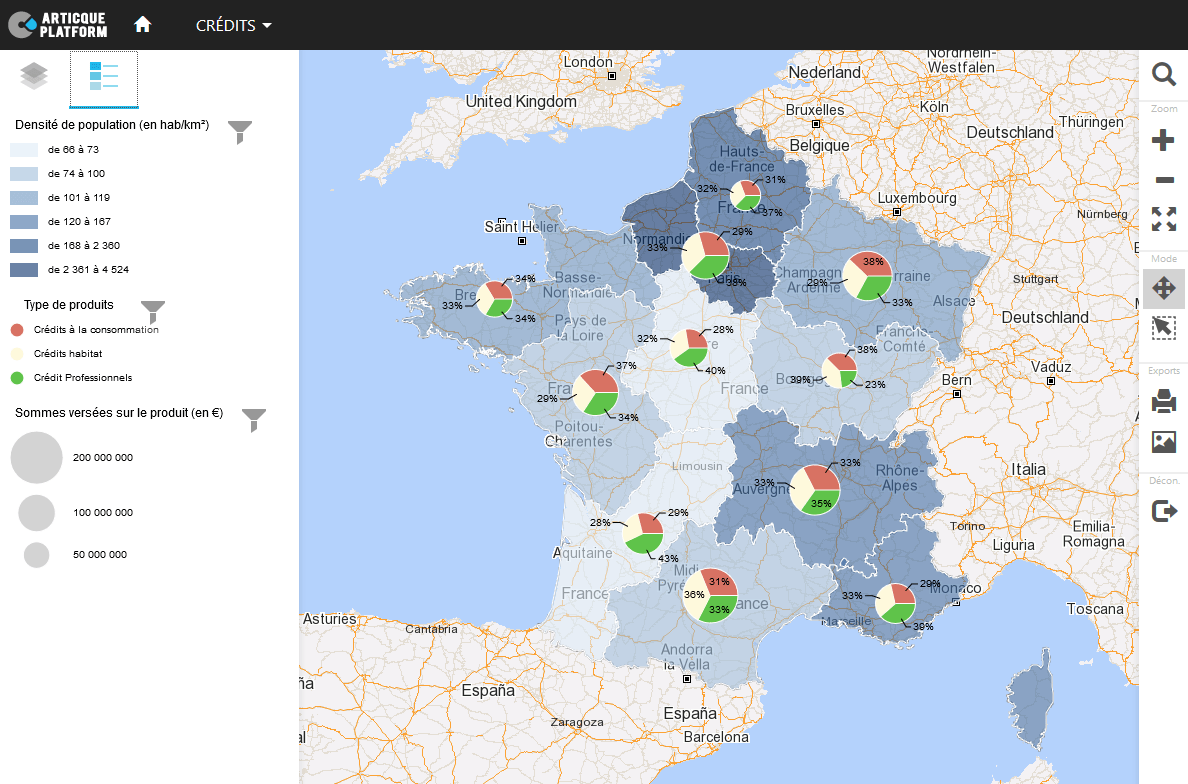 Atlas géomarketing : visualisez votre potentiel