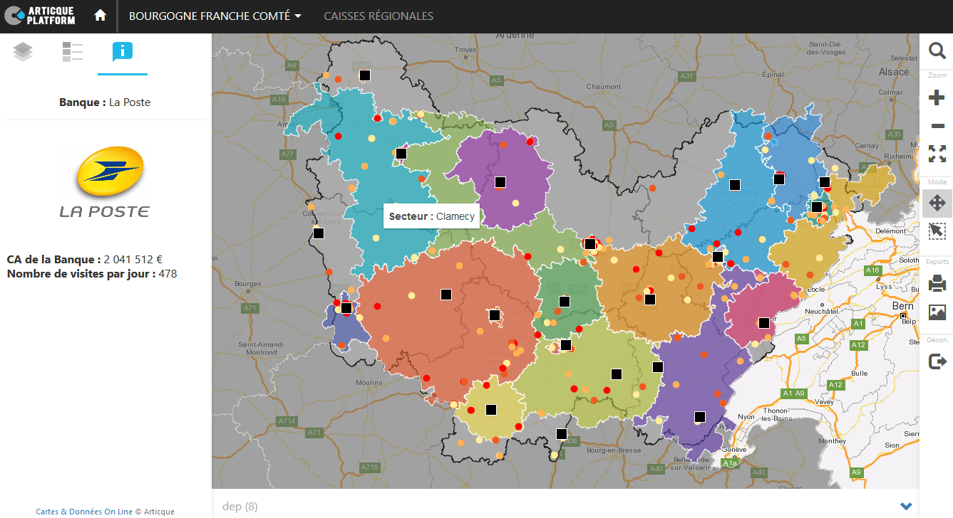 Cartographiez la stratégie de la concurrence