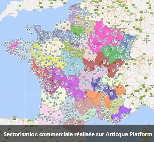 Sectorisation commerciale - LDC