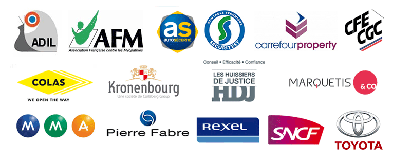 références clients du pôle projet