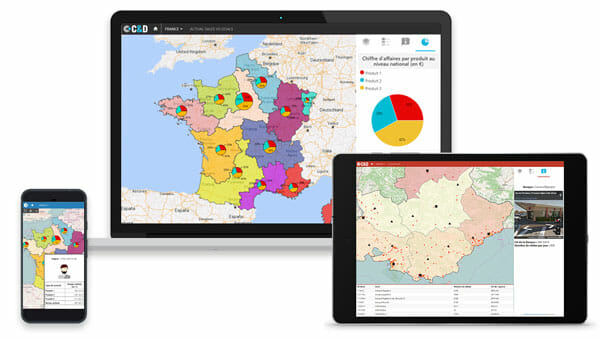 Cartes & Données donne une dimension géographique à vos données