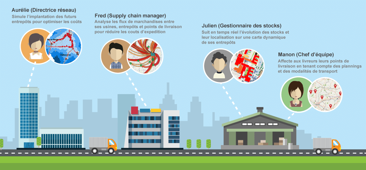 Optimiser les flux de marchandises et les implantations de magasins