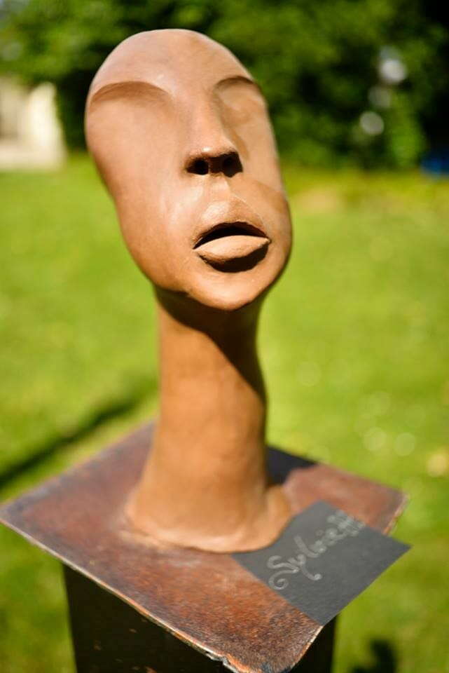 Sans regard - sculpture Sylvie H