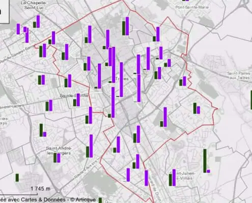 Cartographie des logements