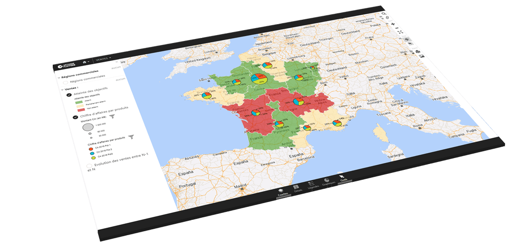 Logiciel geo-decisionnel