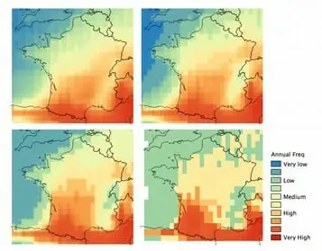 Évolution du péril naturel grêle due au changement climatique