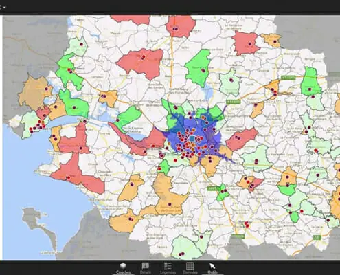 Performance commerciale au niveau local