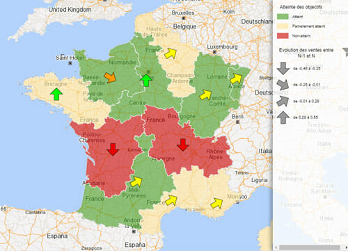 Exemple de carte thematique articque