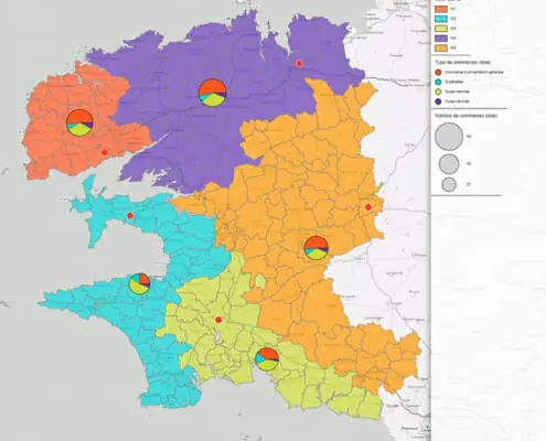 Geomarketing : sectorisation automatique par méthode heuristique