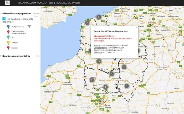 Carte reseau accompagnement