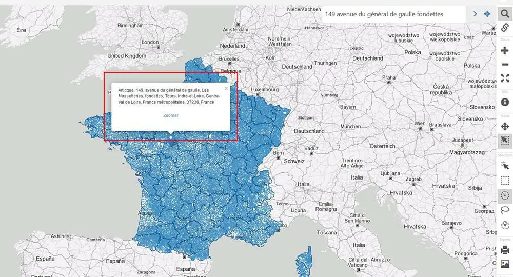 Deconfinement - carte pour se deplacer a 20 km de chez soi