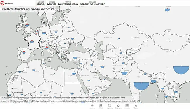 Atlas covid articque