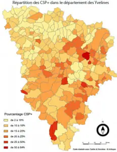 Creer une carte statistique