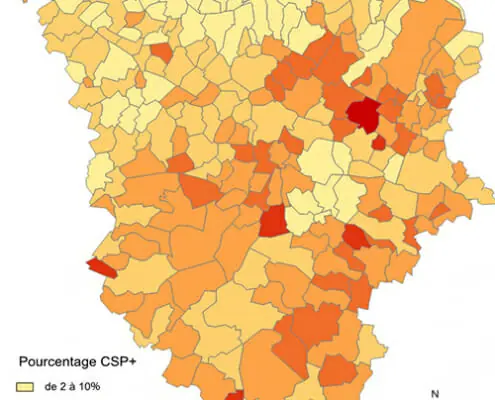 Creer une carte statistique