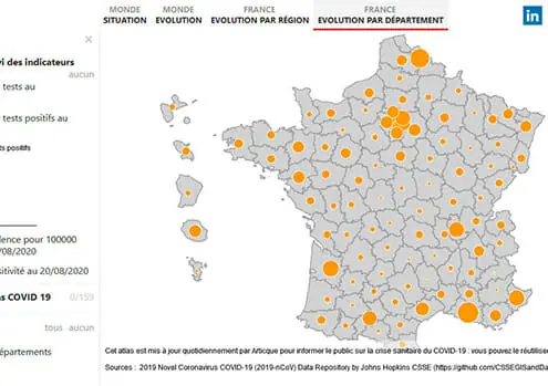 Creer une carte avec de ssymboles proportionnels