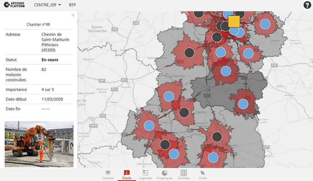 fiche au clic implantation territoriale btp