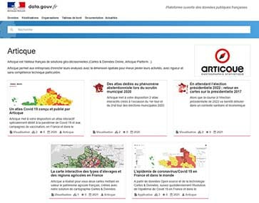 articque open data miniature