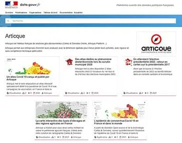 articque open data miniature