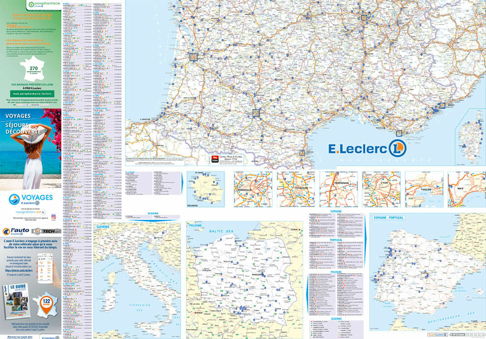 metier de cartographe : carte de france BtoB