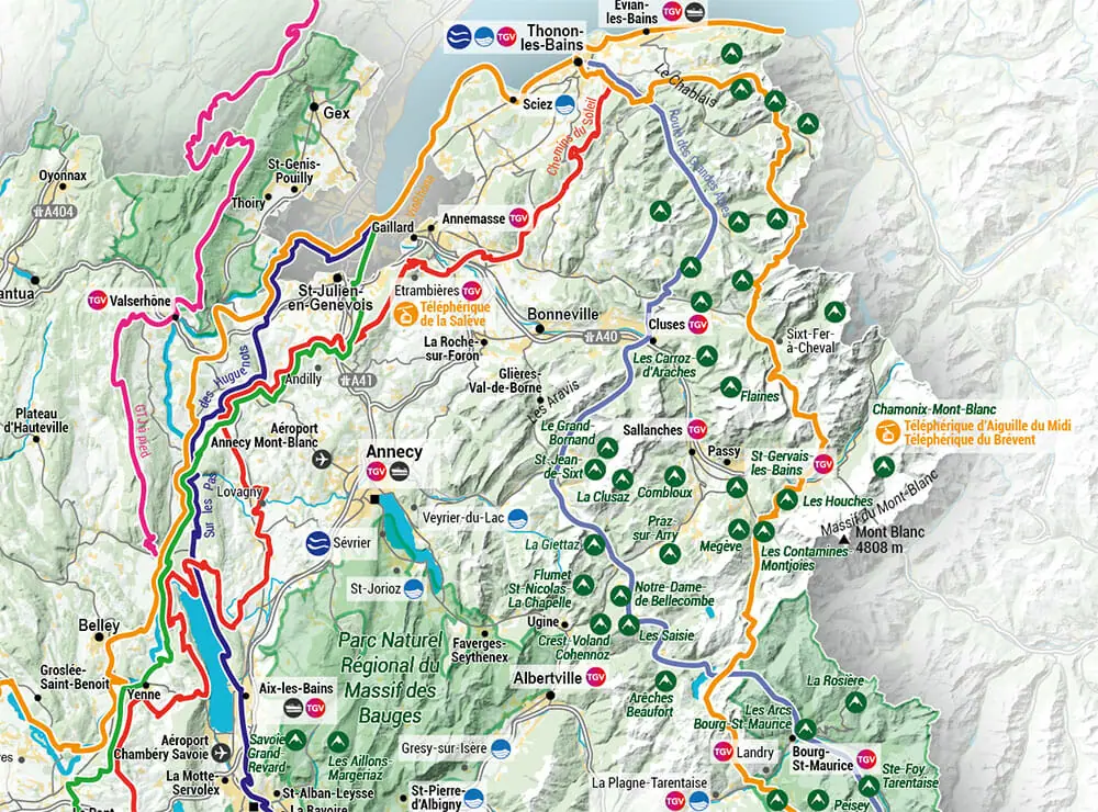 metier de cartographe : carte touristique