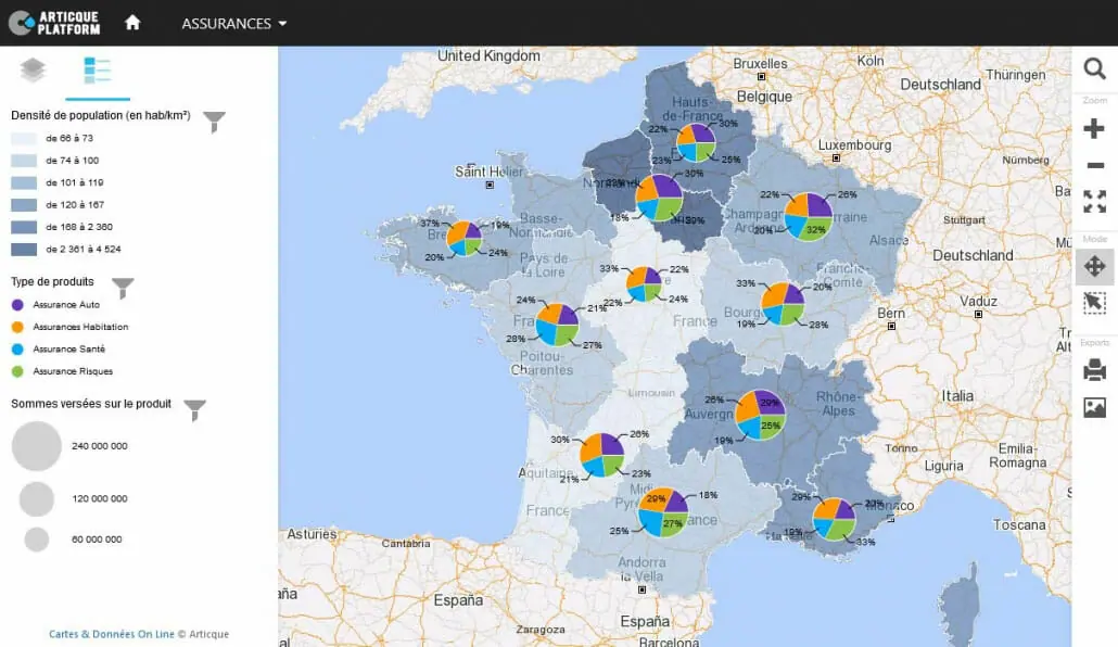 sectorisation commerciale assurance