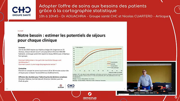 geodecisionnel 2021 : intervention du docteur aouachria en direct de liege