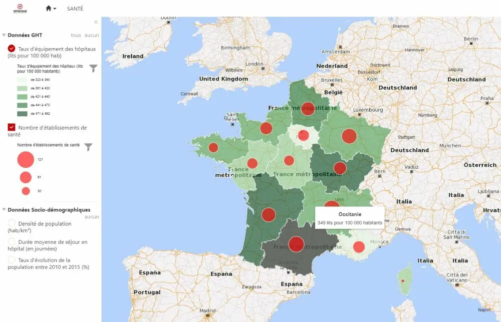 logiciel de cartographie de la sante par emmanuel vigneron