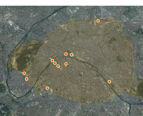 Les lieux des épreuves capitale JO Paris 2024