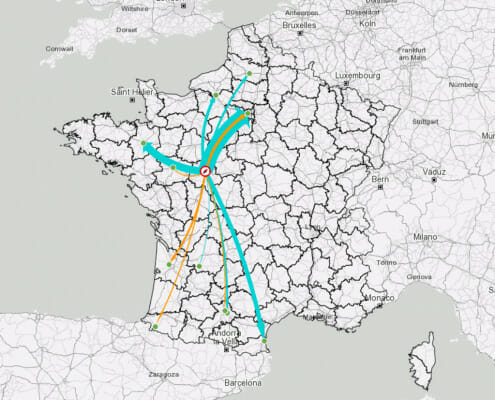 Optimisation transport logistique par flux de livraisons
