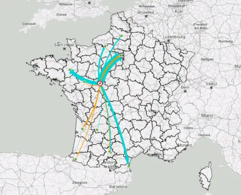 Optimisation transport logistique par flux de livraisons