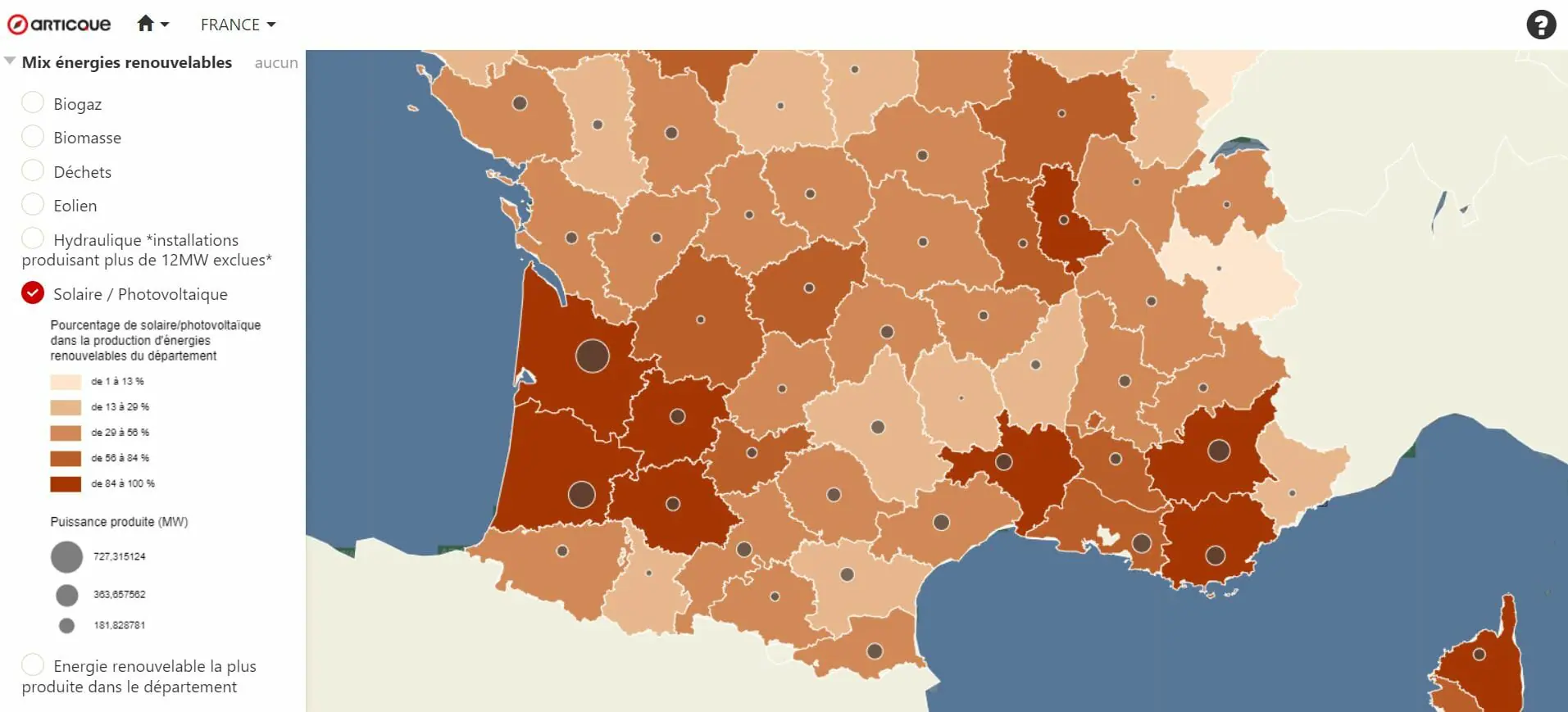 exemple carte superposition de données